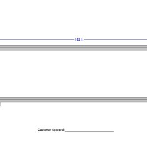 steel metal frame for solid privacy slide gate