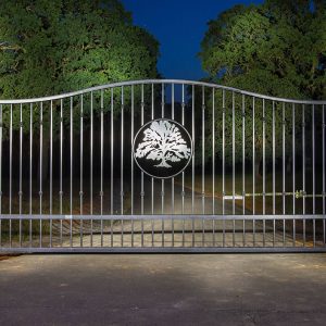 Single Swing Iron Gate